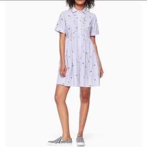 Kate Spade Abuzz Poplin Dress